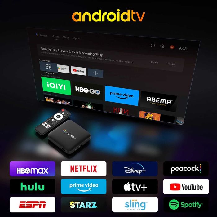 Box TV  Android LEFFOT S905L3 Android 14 TV Box Amlogic S905L3 2G 16G
