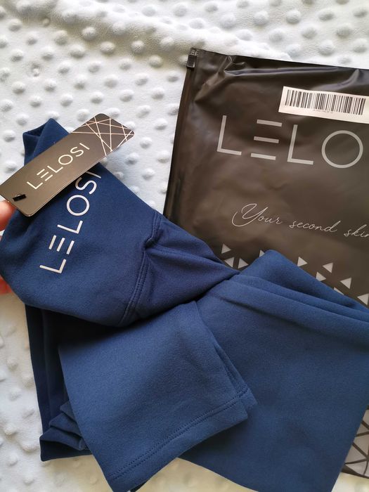 Polarosi Lelosi Pacific granatowe ocieplane leginsy legginsy rozmiar S