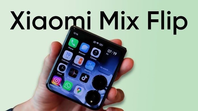 Xiaomi mix flip 5g, 512gb/16gb, ecrã 6.9+ 4.0, infravermelhos, caixa, acessórios, bateria 100%