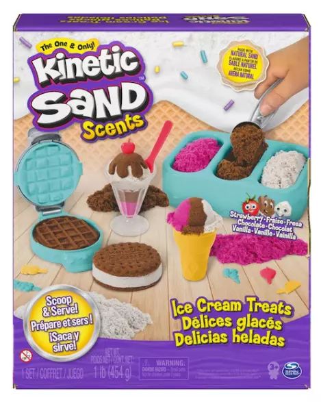 Kinetic Sand. Piasek kinetyczny, lodziarnia