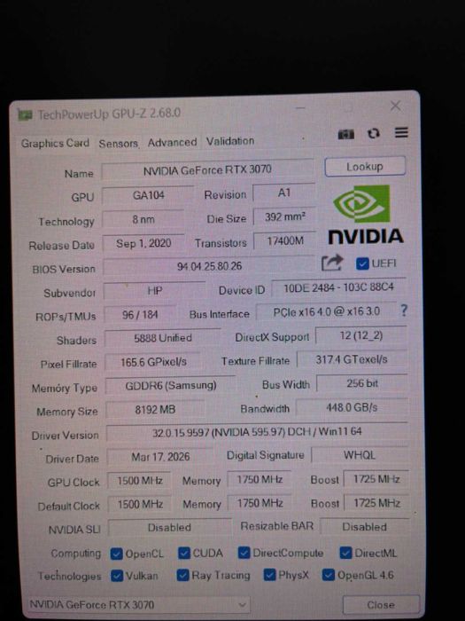 PC Gaming Avançado – i5 14ª Geração | RTX 3070 | 16GB RAM | SSD NVMe