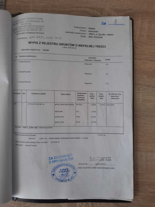 Działka budowlano-rolna - Widok 4