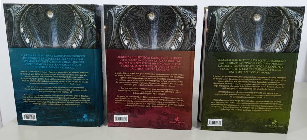 Arquivo Secreto do Vaticano - Expansão Portuguesa - (3 Volumes)