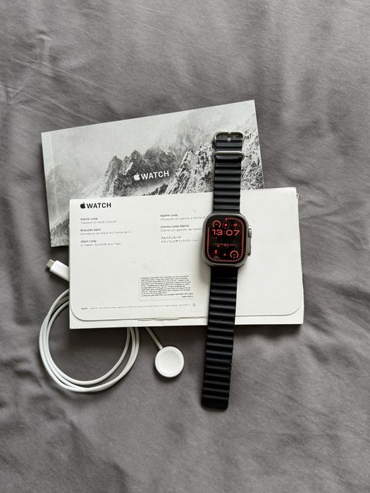 Часы Apple Watch Ultra GPS+Cellular 49mm Titanium Case. ОРИГИНАЛ.