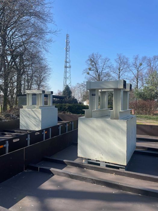 Ubijak do wózka widłowego, do odpadów w kontenerach /przemysłowy/