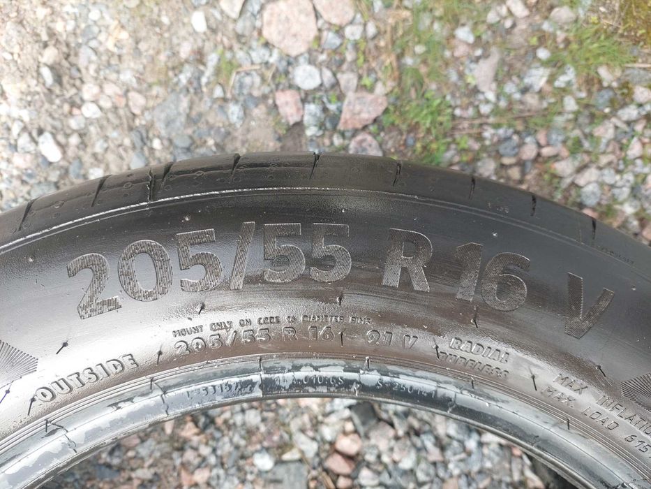 Резина летняя 205 55 R16 Continental Premium Contact 6 2020 г. 1 шт.