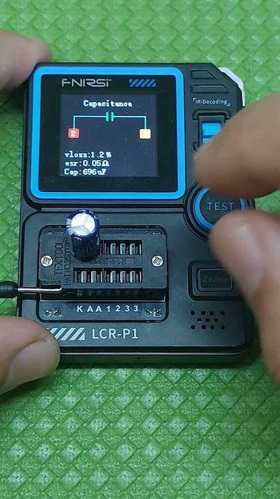 FNIRSI LCR-P1 Testador Multifuncional de Transístores