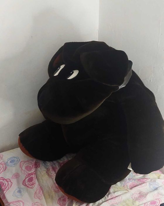 Cao de Peluche Fofo e peludo