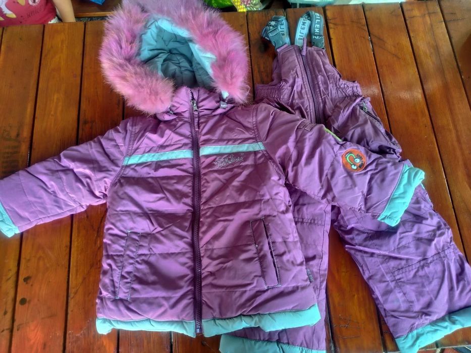 Зимовий комбінезон для дівчинки 92р