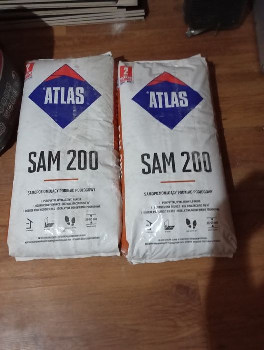 Tanio i nowe samopoziomujące wylewki ATLAS