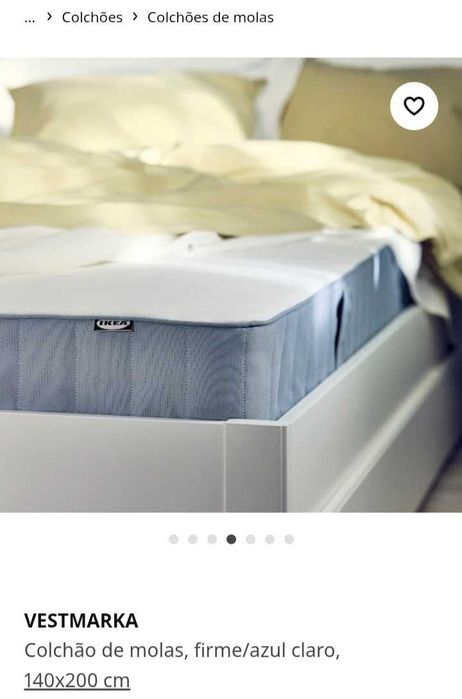 Colchão casal IKEA 140x200
