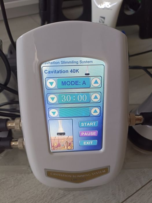 SPA w Twoim domu! Nowe urządzenie do kawitacji 40K + RF 3w1 LW-101