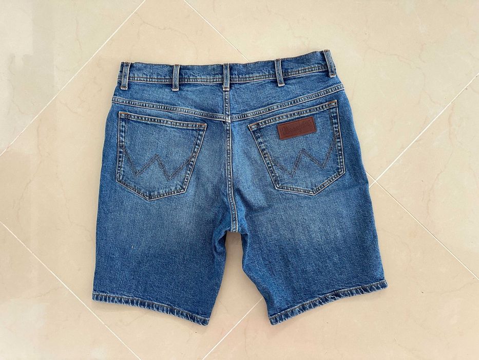 Wrangler Texas W34 Szorty Krótkie Spodenki Piękne