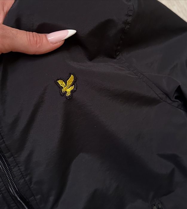 ‼️ харік нейлоновий бомбер Lyle&Scott junior 158 12 13 куртка оригінал