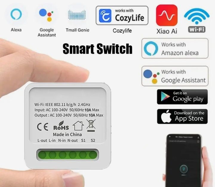 Умный Wifi переключатель (реле) системы умного дома