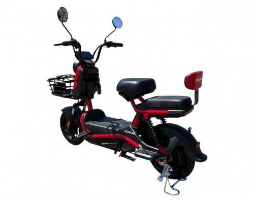 Електровелосипед Oscar Saige CR-1 400Вт, 48V/26Ah Графен Білий, червоний.