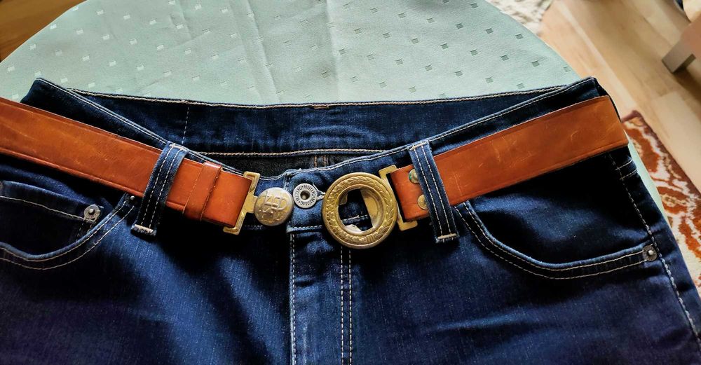 oryginalny pas harcerski z okresu PRL