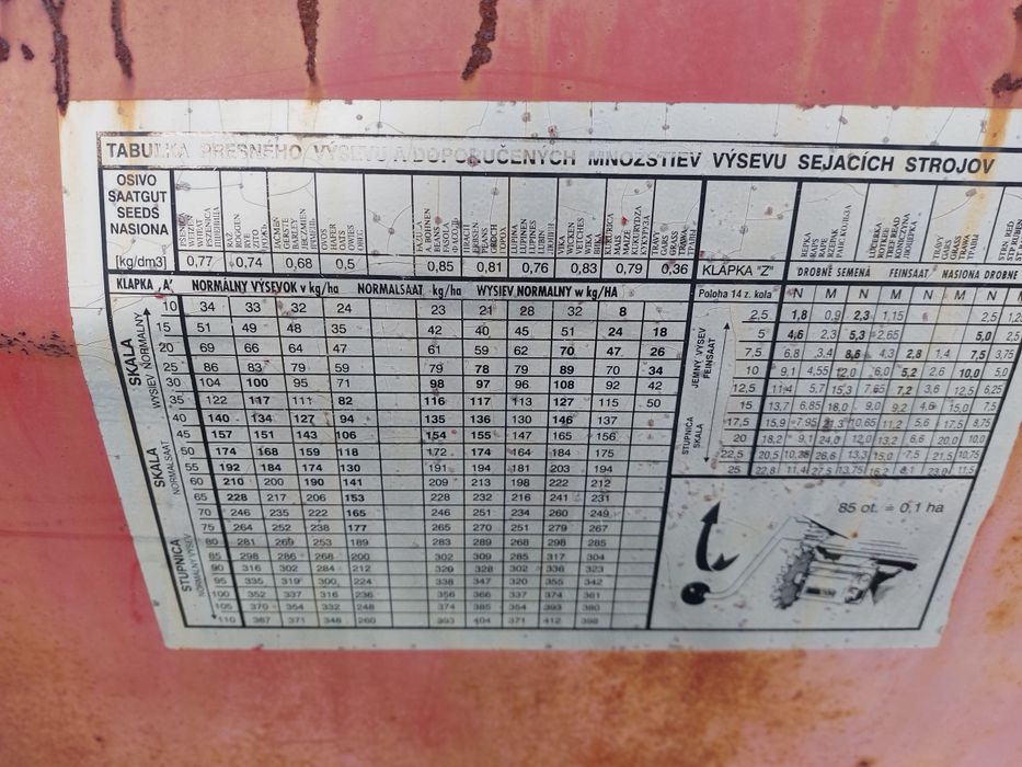 Зернову сівалку Містраль SE 1-10 (СПУ-6, Accord.)