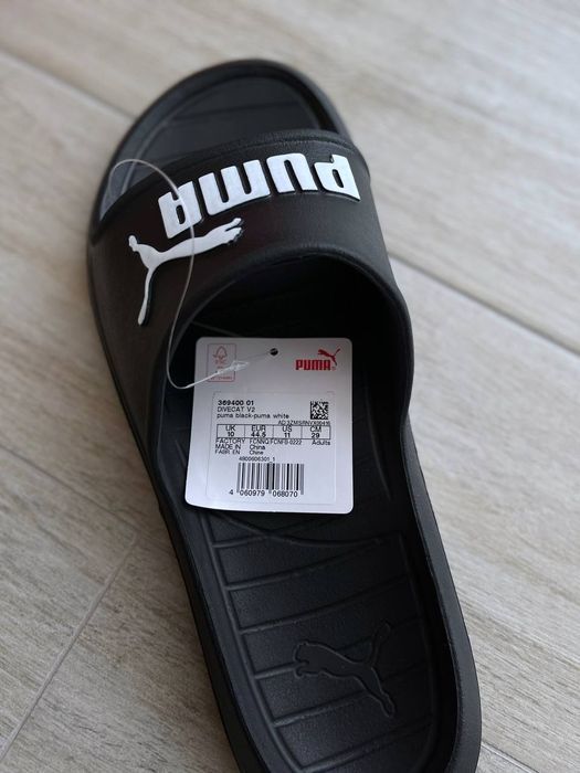 Англія! Чоловічі тапки Puma Divecat V2 369400-01 Оригінал Басейн 43-44