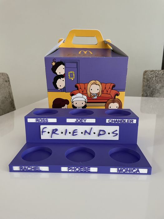 Expositores FRIENDS ( colecao mcdonalds )