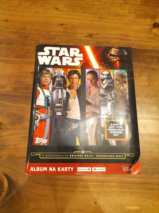 Album Star Wars przebudzenie mocy wraz z częścią kart (69sztuk)