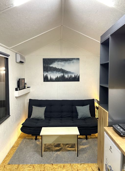 Відпочинок на природі у сучасному міні-будиночку.  Для двох