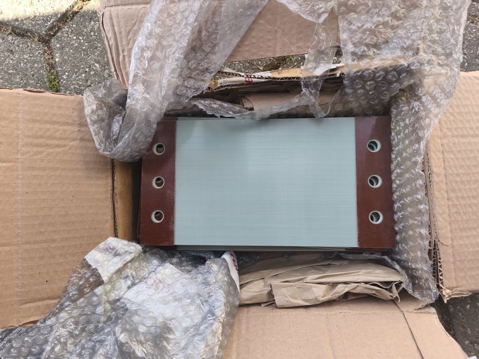 10 placas de isolamento elétrico