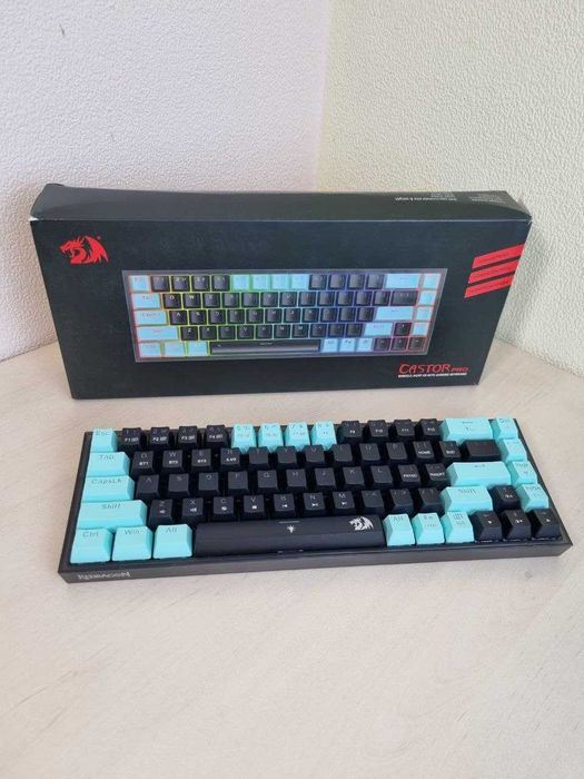Клавіатура бездротова CASTOR Pro Redragon K631 з RGB-підсвіткою (68 клавіш)