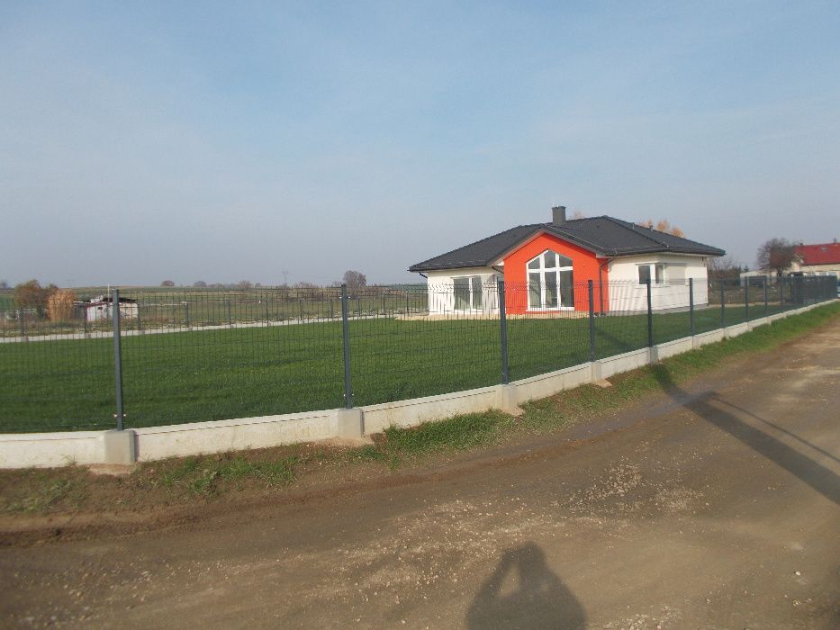 Ogrodzenie panelowe 1750mm z podmurówką betonową SAPES PRODUCENT