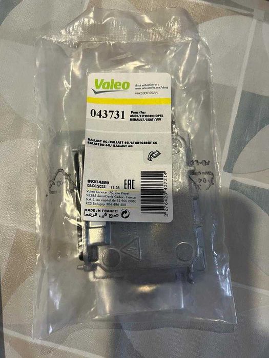 Balastro 6g iluminação valeo