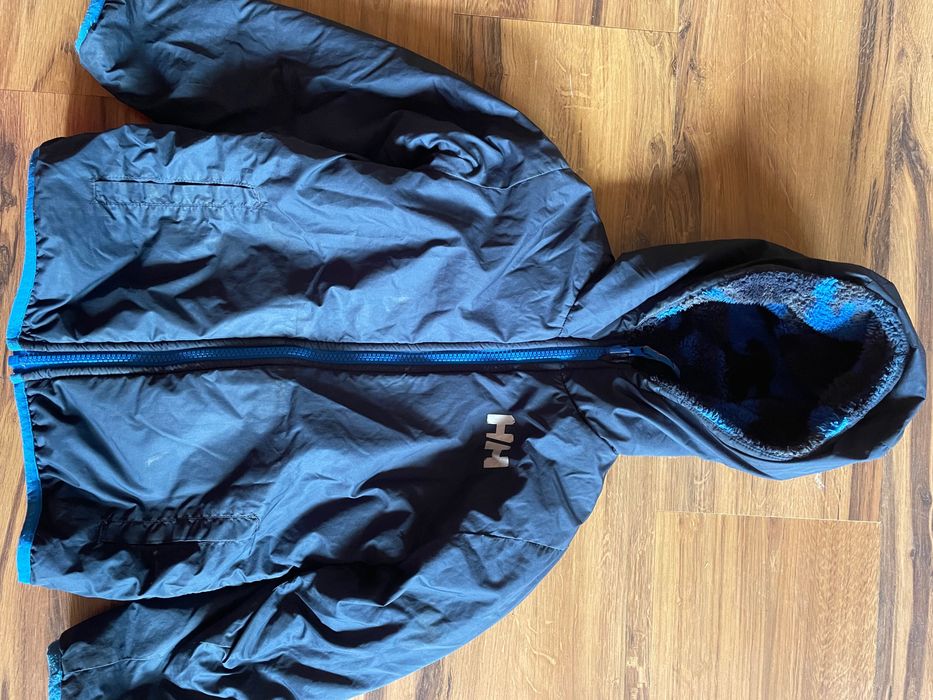 Kurtka dwustronna ocieplana Helly Hansen 116 rewelacyjna!