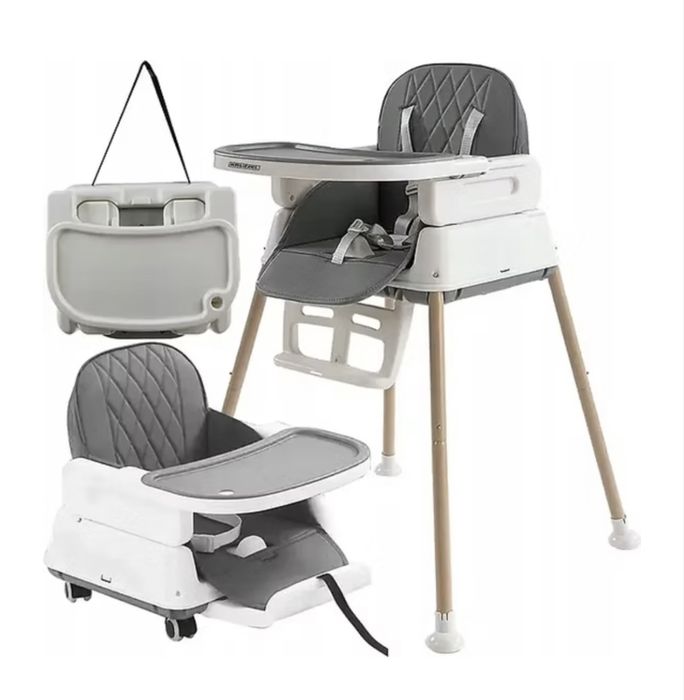 Стільчик для годування Kruzzel 6 в 1 стілець , столик , крісло