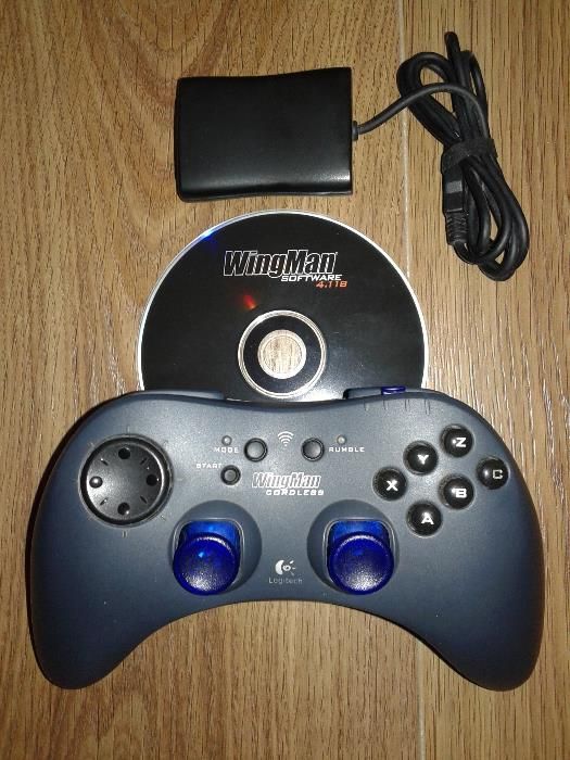 Logitech Cordless RumblePad Wireless 2.4Ghz: