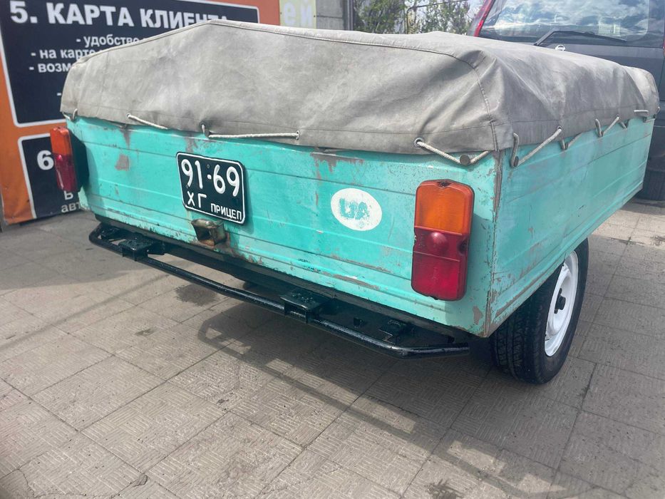 Легковий причіп НЕРЖАВІЙКА ММЗ-81021 з документами