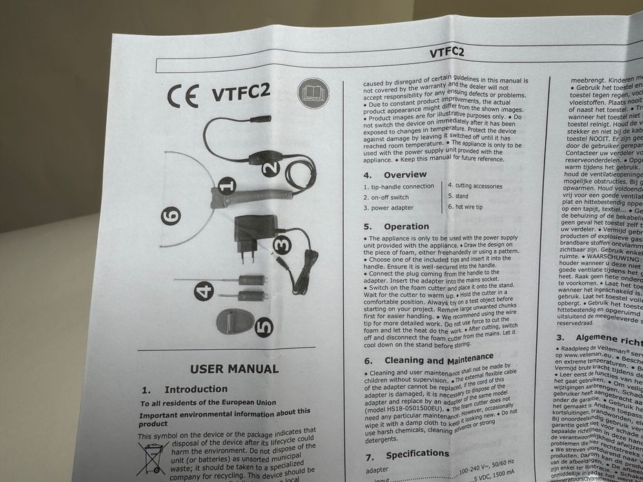 Cortador elétrico de fio quente - esferovite e espuma