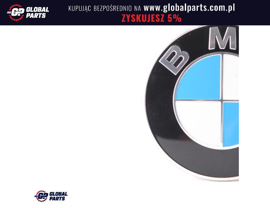 BMW E46 E90 F31 F33 F80 Emblemat Znaczek Klapy Bagażnika Tył 74MM