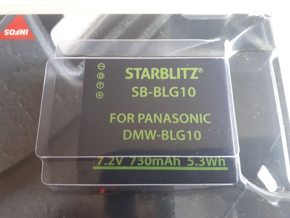 Bateria sb-BLG10 p/Câmara Panasonic (Selado)