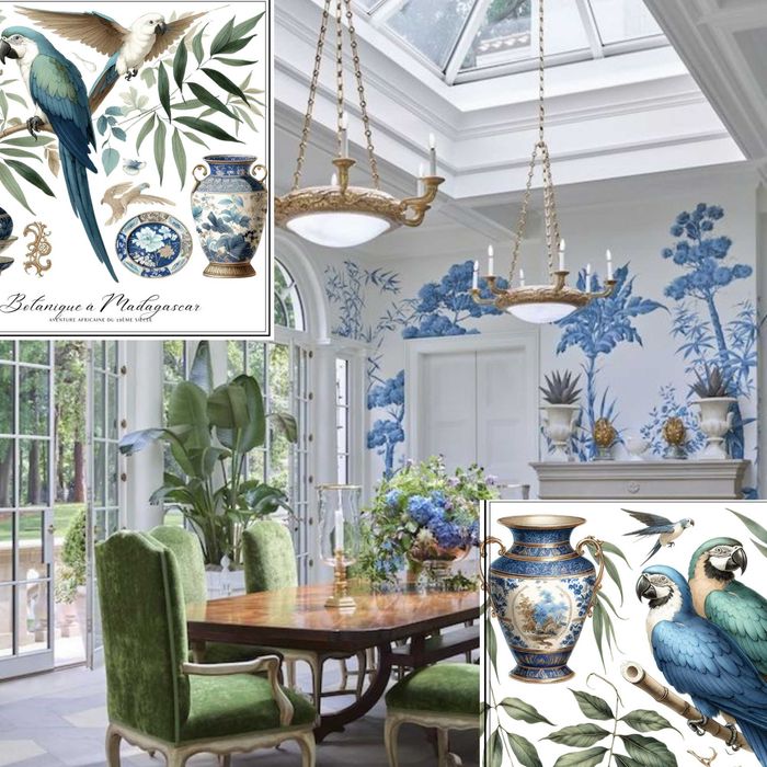 Grafika z kolekcji "Botanique a Madagascar" - Afryka XIX wieku