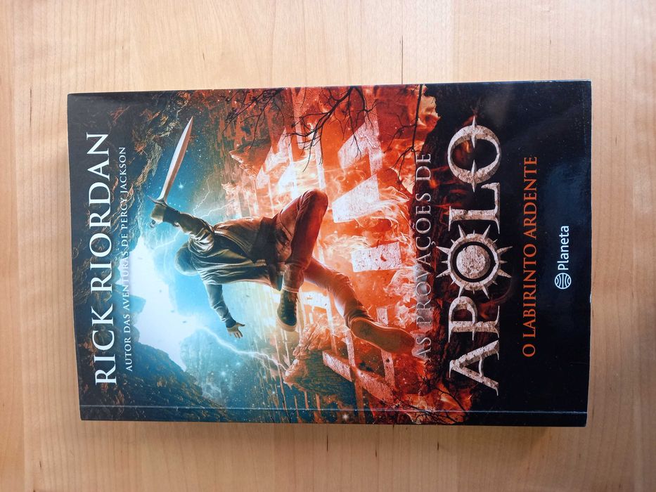 "As provações de Apolo": "O Labirinto Ardente"