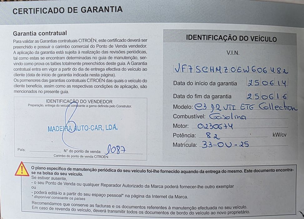 C3 1.2 VTI ETG Collection