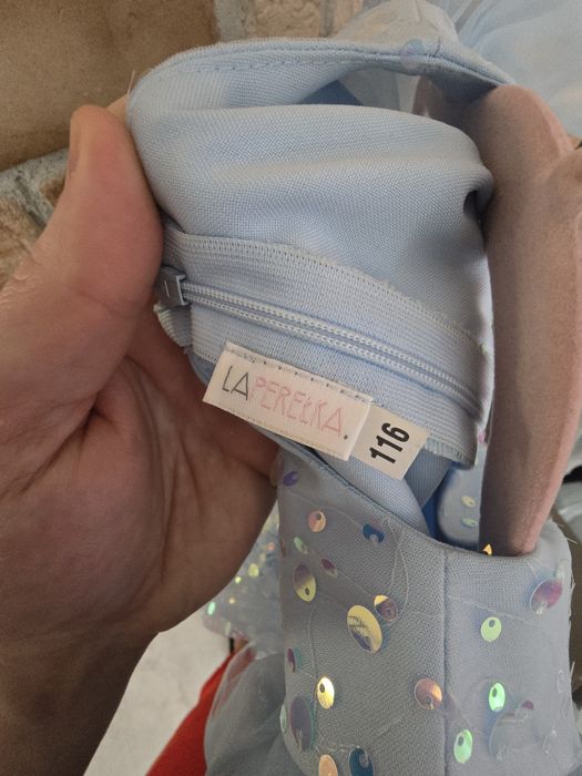 Sukienka dziewczęca LaPerełka rozm 116