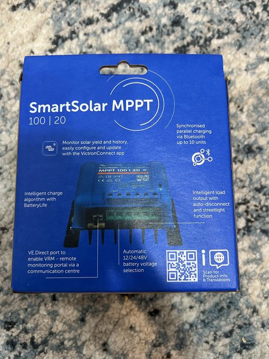 Victron Energy SmartSolar MPPT 100/20 Bluetooth Regulator ładowania
