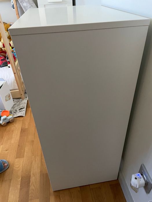 SMÅGÖRA Trocador / estante / muda fraldas branco 60x81x103