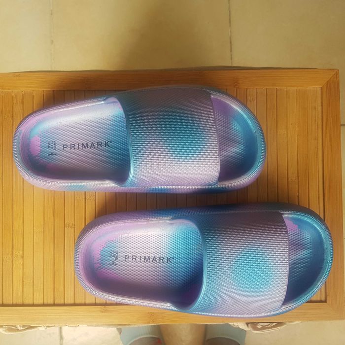 Chinelos Outdoor de Verão azul purple de Mulher, como NOVOS