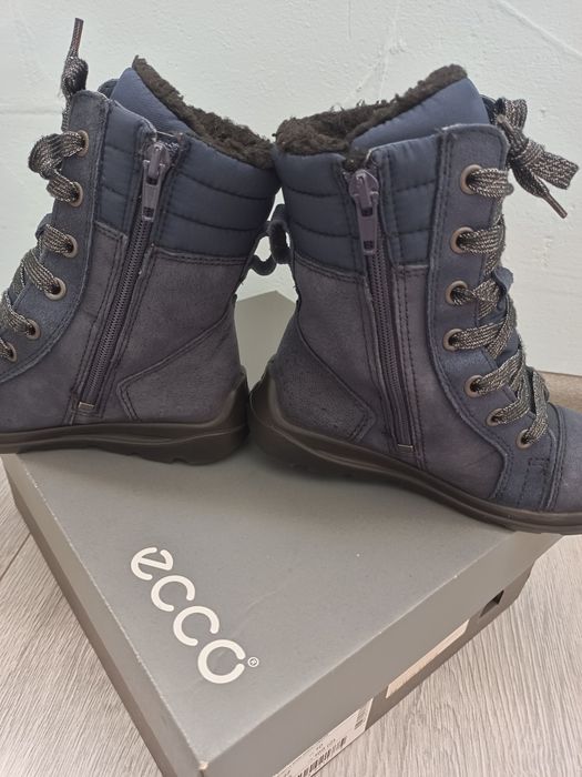 Зимові чоботи, сапоги Ecco для дівчинки, 28 розмір