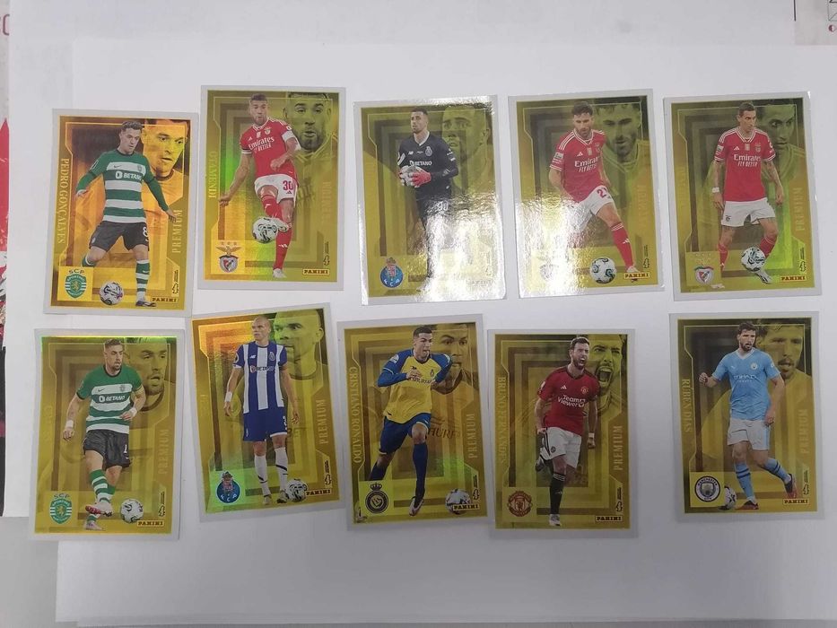 Vendo conjunto de Premiums da Panini Liga Portuguesa 2023/2024
