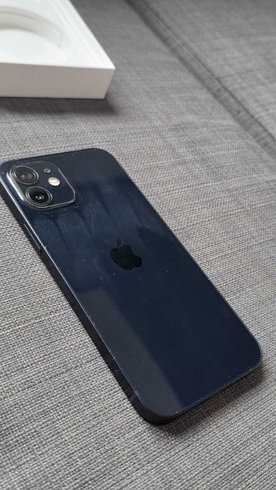 iPhone 12 64GB Preto | Caixa + Acessórios | Bateria Nova + Capa