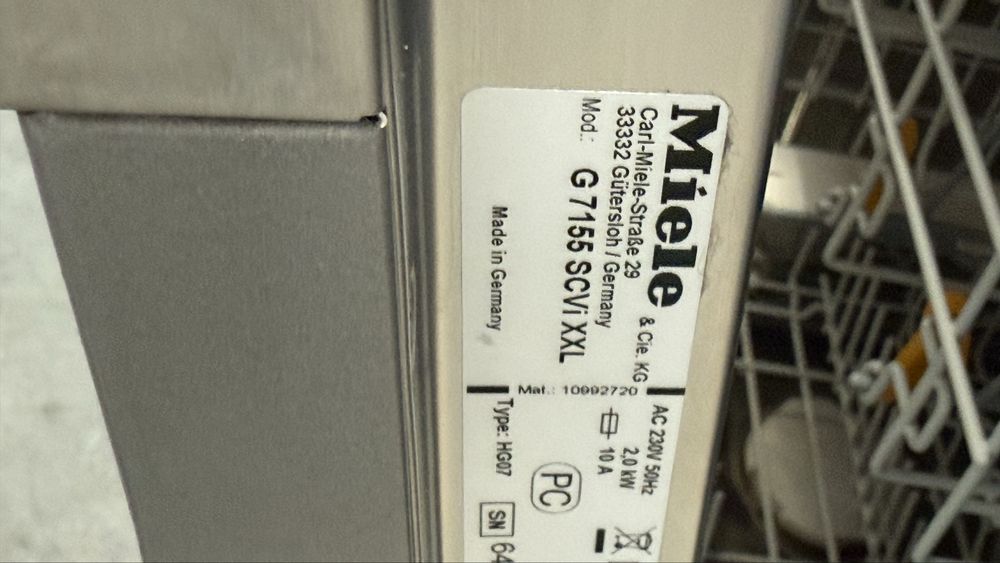 Вбудована посудомийна машина G7155 scvi xxl