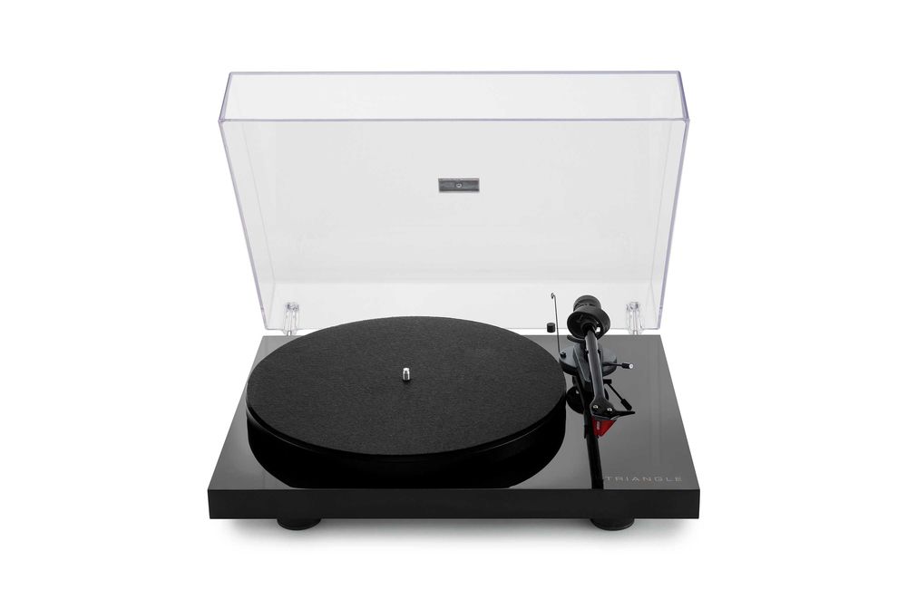 Triangle Lunar 3 gramofon, przedwzmacniacz MM + wkładka Ortofon 2M RED