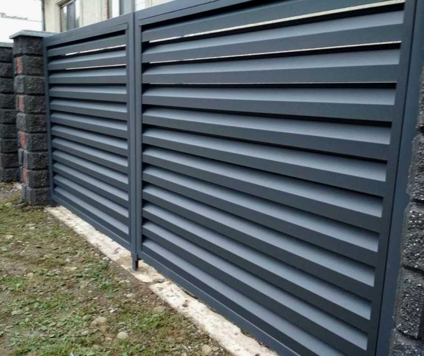 Паркан Жалюзі Металевий Забор Ранчо